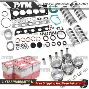 Engine Overhaul Repair Kit FOR Volvo S40 S60 C70 V70 S80 C30 2.5 T5 L5 B5254T7 - Picture 1 of 6