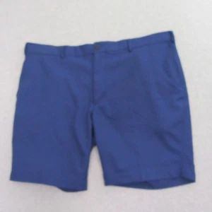 Hart Schaffner Marx Mens Golf Shorts 42 x 9 Blue Performance Flat Front - Picture 1 of 8