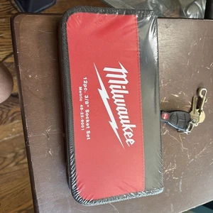 Milwaukee 48-22-9001 Metric 12pc 3/8" Socket Set w/ Case Brand New Sealed - Picture 1 of 21
