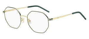 New Boss 1590 PEF  Eyeglasses Frames Women Gold Green 51-19-140 - Picture 1 of 5