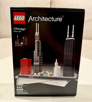 LEGO 21033 Architecture Chicago Skyline RETIRED NEW & SEALED Pickup Welcome - Image 1 of 4