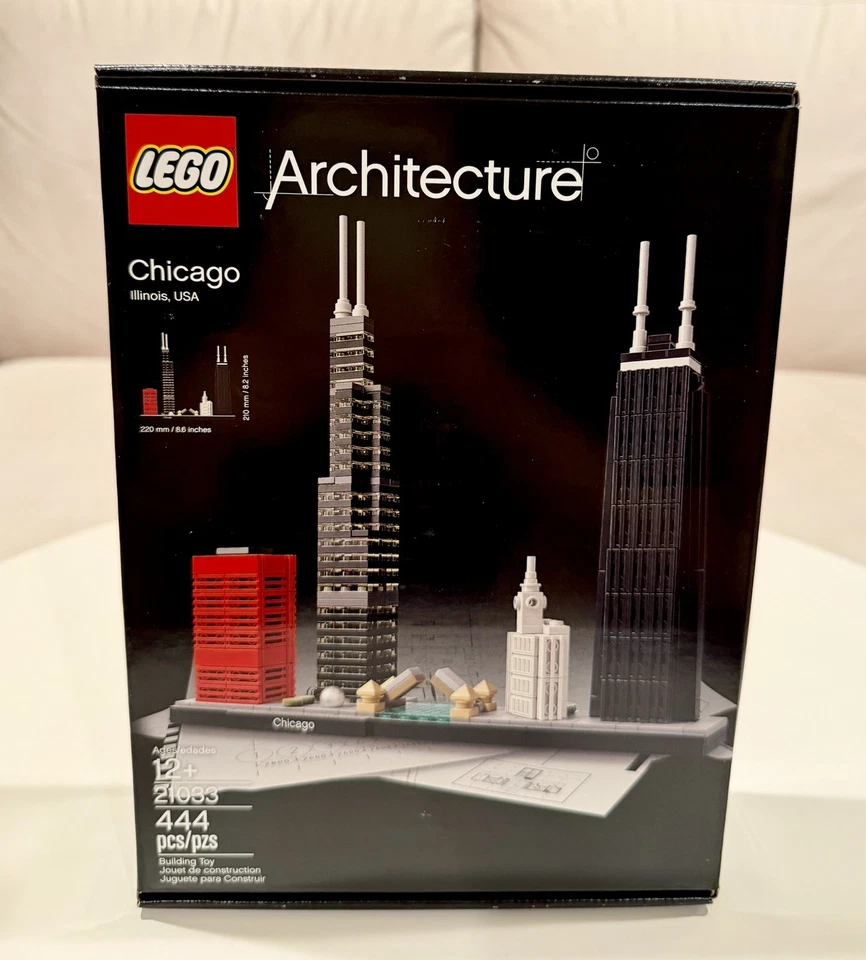 LEGO 21033 Architecture Chicago Skyline RETIRED NEW & SEALED Pickup Welcome - Image 1 of 4
