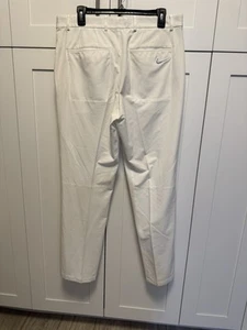 Nike Golfhose Herren Größe 34 x 34 weiß vorne flach Standard Passform Golf sportlich - Bild 1 von 7