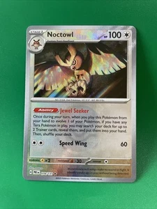 Noctowl (Poke Ball Pattern) 078/131 Prismatic Evolutions Holo - Picture 1 of 3