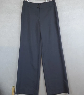 Armani Collezioni Pants Women 46 US 10 Antinea Virgin Wool Career Dress Wide Leg - Image 1 of 4