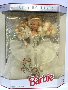 Mattel 1992 " HAPPY HOLIDAYS " Barbie, Collectors Edition, Neu in OVP - Bild 1 von 5
