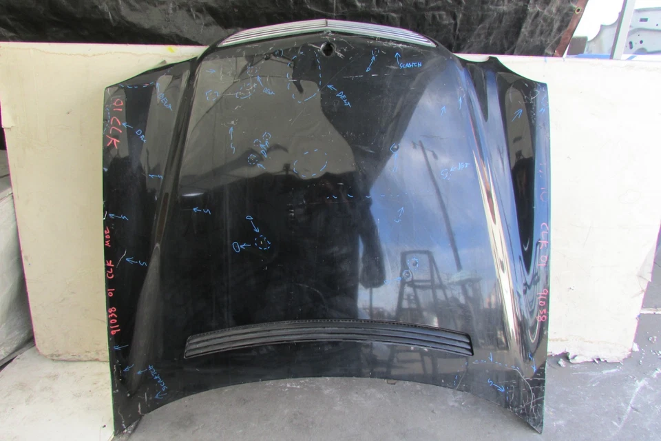 Mercedes Benz Clk320 Clk430 C208 1998-2003 capó capó panel cubierta delantero fabricante original Foto 1 de 4