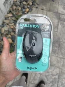 Logitech M705 Marathon (910-001935) Wireless Mouse (Unopened) - Afbeelding 1 van 3