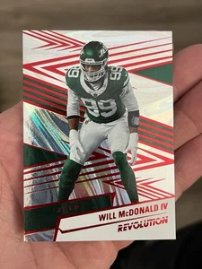 2025 Panini Revolution - Will McDonald Red Swirl Jets - Picture 1 of 2