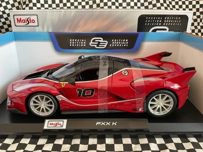 Ferrari FXX-K #10 Red & Black MAISTO 1:18 Scale Die-Cast Model Car - Image 1 of 2
