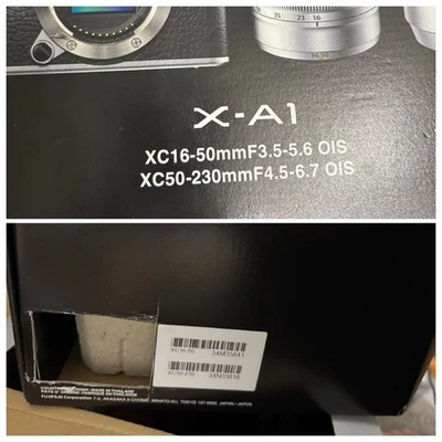Cámara digital compacta FUJIFILM sin espejo X-A1 conjunto de 2 lentes 1031 Foto 1 de 4