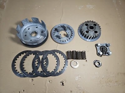 Honda XL185S XL 185 S Clutch Basket Assembly With Steel Plates  - Imagem 1 de 4