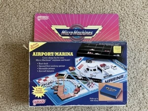 Galoob Micro Machines #6408 Airport And Marina Playset BOX ONLY - Picture 1 of 5