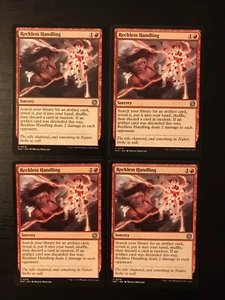 MTG Reckless Handling x4 Regular Playset MOM: The Aftermath NM/M Pack Fresh - Picture 1 of 1