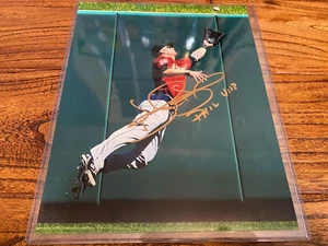 Brandon Barnes Houston Astros Signed 8x10 Photo w/ Top Loader AUTO Phil 4:13 - Picture 1 of 2