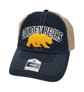 Cal Golden Bears Men's Fan Favorite '47 Brand Trucker Mesh Snapback Hat Cap NEW - Picture 1 of 7