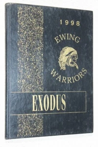 1998 Anuario Escolar Ewing Northern Annual Ewing Illinois IL Exodus 98 Warriors - Imagen 1 de 5