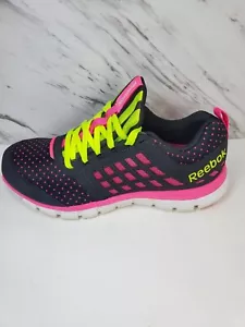 Scarpe da corsa Reebok Run da donna Dual Compound nere rosa #109431326 taglia 6,5 - Foto 1 di 11