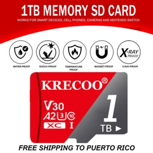 Cartes Micro SD 1To Haute Vitesse Classe 10 TF Flash Card Carte Mémoire Ultra Universelle - Photo 1 sur 18