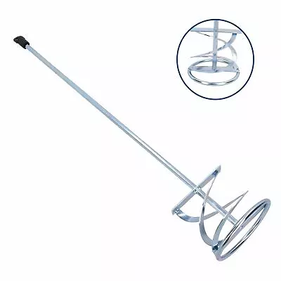 600mm Paddle Mixer For Mixing Paint Plaster Cement Mortar 9mm Hex Adaptor • 9.50£