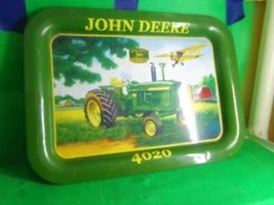 Vintage John Deere Metal Serving Tray. 17 1/2x13. “4020”. 2003. - Picture 1 of 5