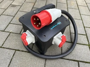 Stromverteiler/Stromverteilerkasten Fa. Walther 380 V /1x 63A / 2x 380V - Bild 1 von 5