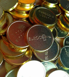 FABRYCZNIE NOWY TOKEN EUROCOIN LONDON SUNBED BEZPOŚREDNIE ZAMIENNIKI 003 ŻETON TIMER - Zdjęcie 1 z 2