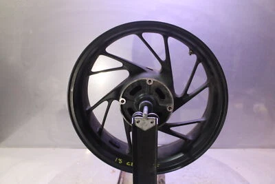 14-18 HONDA CBR650F STRAIGHT REAR WHEEL BACK RIM - Image 1 of 4