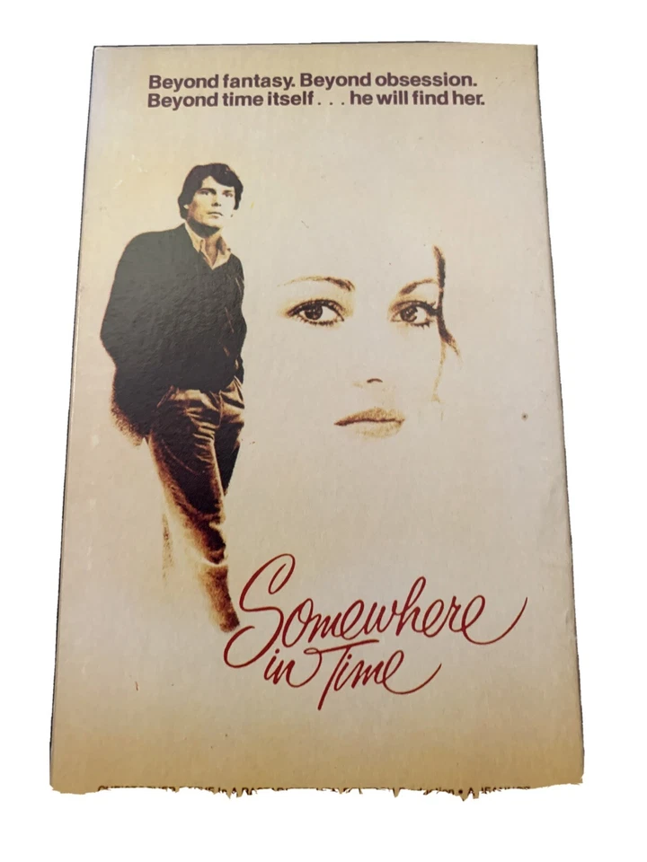 Somewhere In Time VHS; Christopher Reeve, Jane Seymour; "Beyond Fantasy" - Image 1 of 1