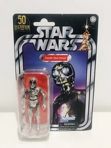 STAR WARS VINTAGE STAR WARS DEATH STAR DROID CARDED NEW VC197 50th ANNIVERSARY - Picture 1 of 3