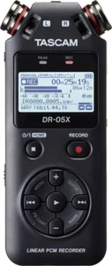 4907034130726 Tascam DR-05X dyktafon flash card czarny TASCAM - Zdjęcie 1 z 4