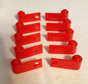 10x NEU LEGO® Tür Door (5x 3821 + 5x 3822) Autotür LKW Eisenbahn Zug Rot Red #34 - Bild 1 von 1