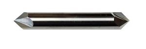 1/8" Solid Carbide Chamfer Mill – 2 Flute 90 Degree Double End USA Made - Picture 1 of 1