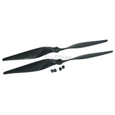 13x6.5 Carbon Fiber Electric Propeller CW Multirotor Drone CCW RC Plane Pusher - Image 1 of 4