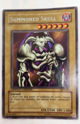 Yugioh Summoned Skull BPT-002 Limited Edition 1996 - Image 1 of 4
