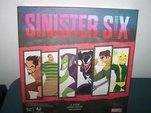 JUEGO DE MESA MARVEL SINISTER SIX NIOB INTERIOR PRECINTADO - Imagen 1 de 3