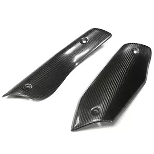 Exhaust Heat Shield Cover Protector, KTM 690 SMC/Enduro/Duke 08-18 Carbon Fiber - Picture 1 of 11