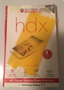 Invisible Shield hdx for Samsung Galaxy S6 by Zagg - Picture 1 of 2