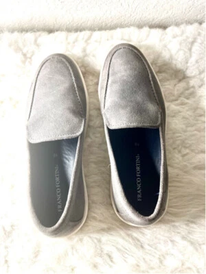 Franco Fortini Conner Mocasines Sin Cordones Gamuza Cuero Hombre Talla 10 Foto 1 de 4