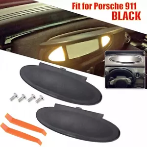2x Copertura Sun Visor Mirror Aletta Parasole per Porsche 911 996 997 986 987 IT - Imagen 1 de 12