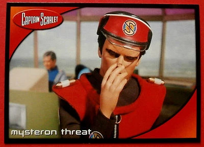 CAPTAIN SCARLET - Card #13 - Mysteron Threat - Cards Inc 2001 - Image 1 of 2
