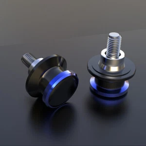 10MM Motorcycle Accessories Swingarm Sliders FOR ALL MODLE 10MM Blue ALL MODLE - Picture 1 of 10