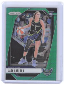 2024 Panini Prizm WNBA - Jacy Sheldon #4 Green Prizm (RC) Rookie - Picture 1 of 2