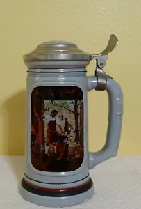 AVON Collectibles “The Blacksmith” Ceramic Beer Stein Mug 1985 Numbered EV0007 - Picture 1 of 6