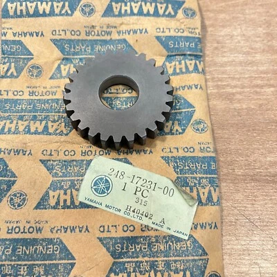 Yamaha OEM NOS TRANSMISIÓN TERCERA MARCHA / 248-17231-00 / AT1 AT1M AT1M AT1MX CT1 HT1 Foto 1 de 2