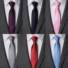 Männer Mode Solide Farbe Reissverschluss Krawatte Party Formal Business Krawatte