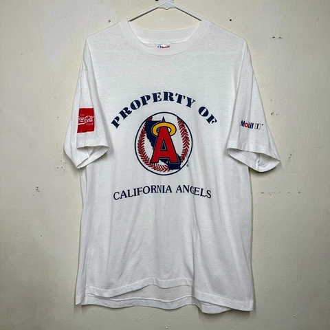 Vintage California Angels T Shirt size XL Cover