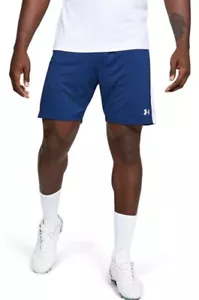 Under Armour Men's Microthread Match 7-Inch Shorts Royal/White Size XX-Large - Picture 1 of 6