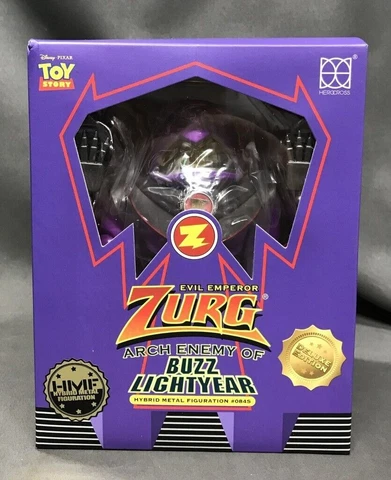 HEROCROSS HYBRID METAL FIGURATION #0845 Disney PIXAR ZURG Toy Story Deluxe Used Cover