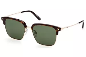 NUEVO EN CAJA Gafas de sol Bally BY0090-D clásicas Habana/oro rosa brillante/100% AUTÉNTICAS - Imagen 1 de 2